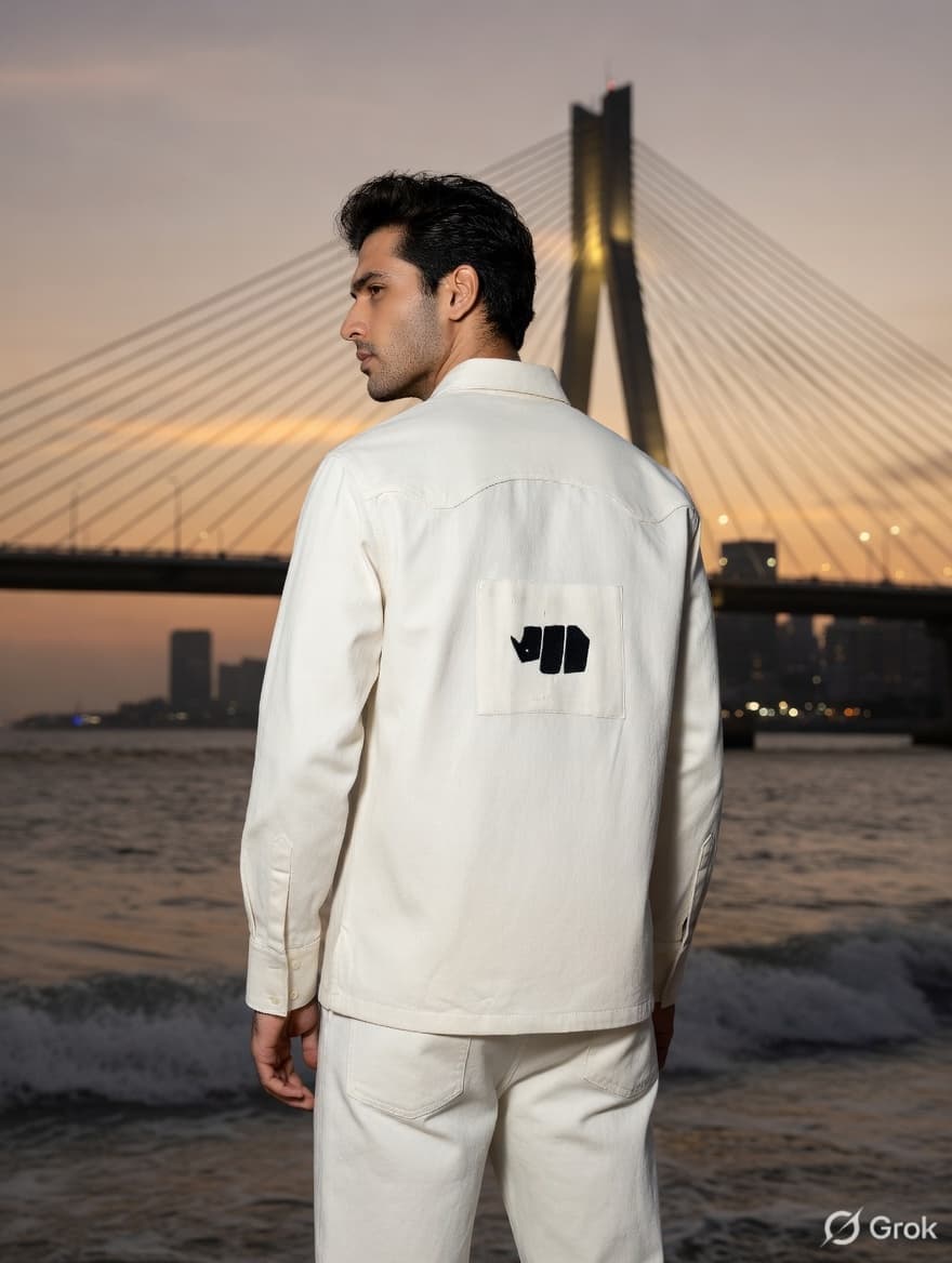 Dear Front Embroidered Shirt
