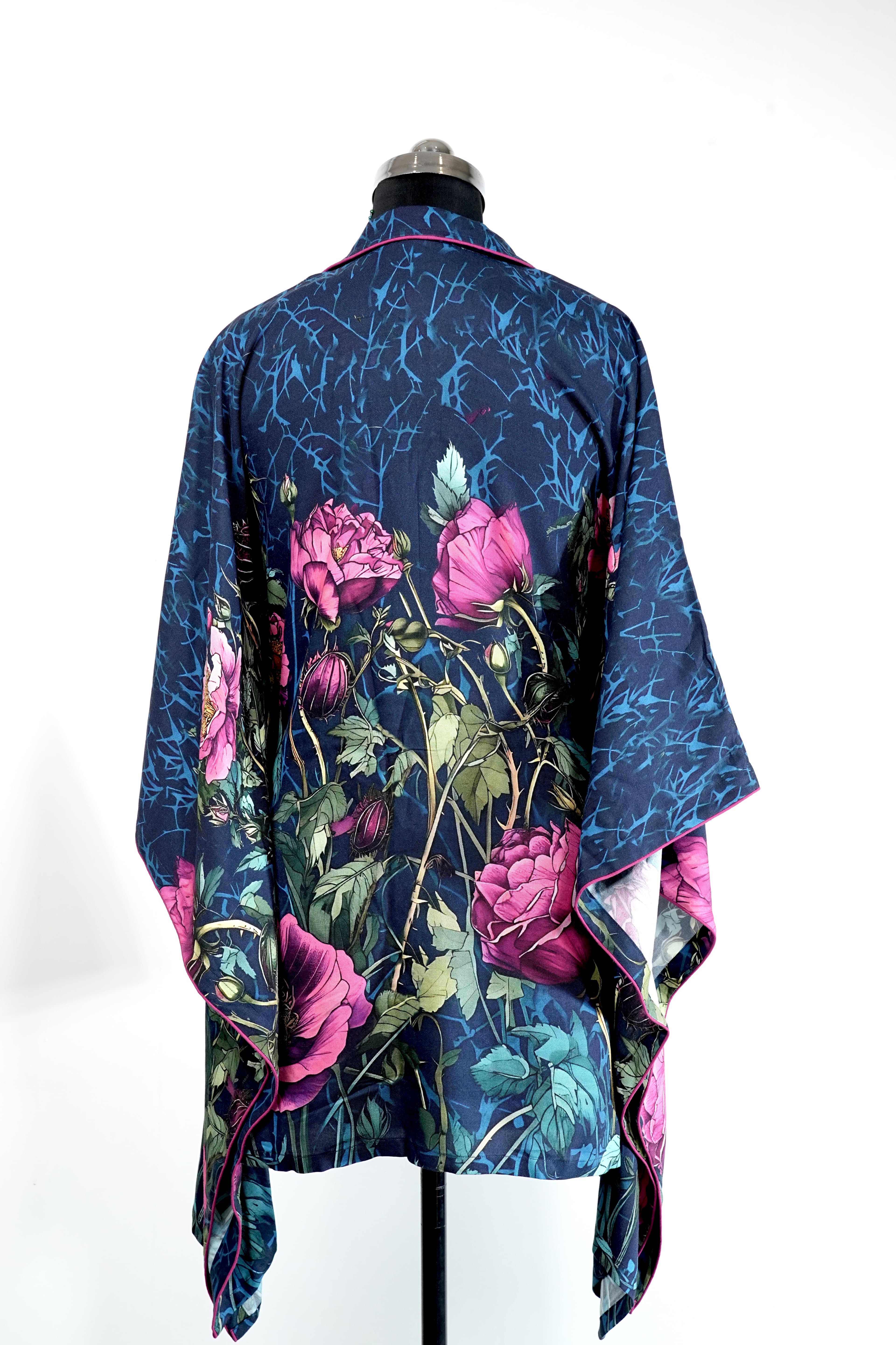 Rose Printed kaftan - cloth image 2
