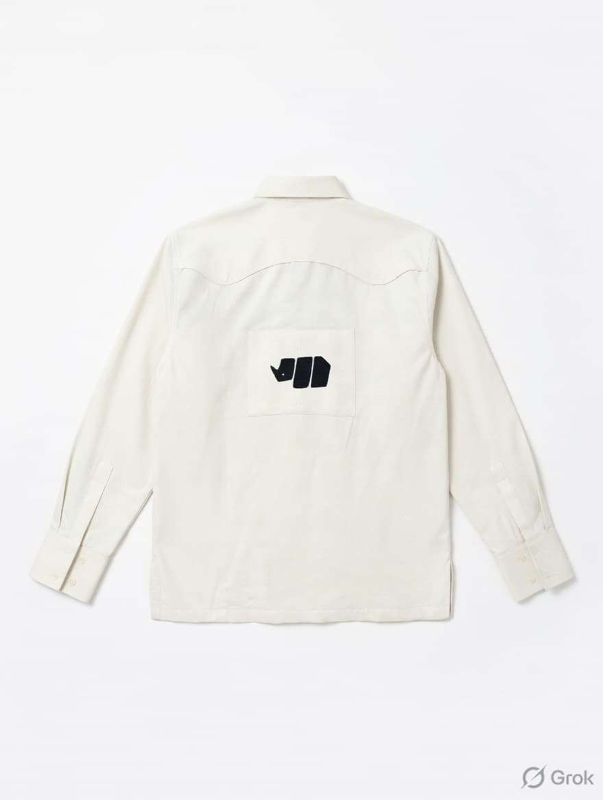 Dear Front Embroidered Shirt - cloth image 1